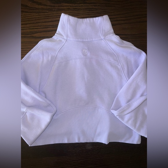 lululemon scuba oversized funnel neck Half-Zip - Picture 2 of 3